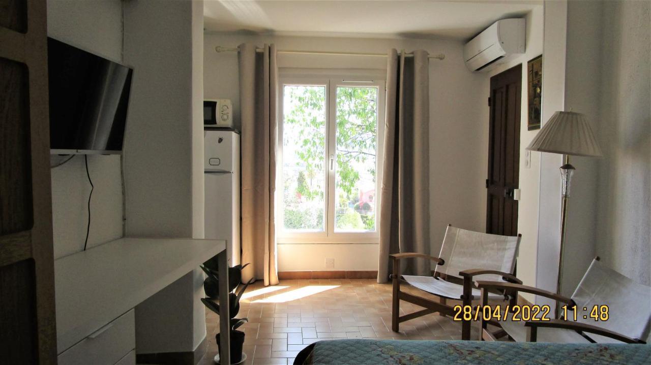 Nice - Studio Independant En Villa - Mer Ville Calme Jardinet Exterior foto